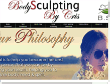 Tablet Screenshot of bodysculptingbycris.com
